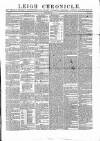 Leigh Chronicle and Weekly District Advertiser Saturday 28 March 1857 Page 1