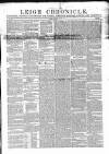 Leigh Chronicle and Weekly District Advertiser Saturday 04 April 1857 Page 1