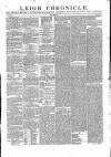 Leigh Chronicle and Weekly District Advertiser Saturday 30 May 1857 Page 1