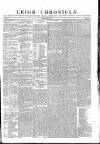Leigh Chronicle and Weekly District Advertiser Saturday 17 October 1857 Page 1