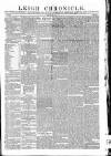 Leigh Chronicle and Weekly District Advertiser Saturday 31 October 1857 Page 1