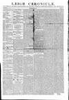Leigh Chronicle and Weekly District Advertiser Saturday 14 November 1857 Page 1