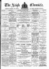 Leigh Chronicle and Weekly District Advertiser Saturday 20 August 1881 Page 1
