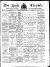 Leigh Chronicle and Weekly District Advertiser Friday 13 January 1888 Page 1