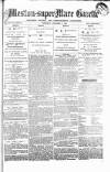 Weston-super-Mare Gazette, and General Advertiser Wednesday 01 December 1880 Page 1