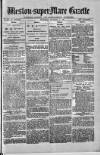 Weston-super-Mare Gazette, and General Advertiser Wednesday 15 November 1882 Page 1