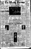 Weekly Freeman's Journal Saturday 12 November 1921 Page 1