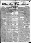 Chepstow Weekly Advertiser Saturday 18 October 1856 Page 1