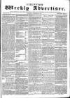 Chepstow Weekly Advertiser Saturday 10 January 1857 Page 1