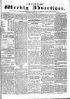 Chepstow Weekly Advertiser Saturday 07 February 1857 Page 1