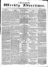 Chepstow Weekly Advertiser Saturday 14 March 1857 Page 1