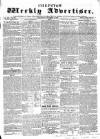 Chepstow Weekly Advertiser Saturday 03 October 1857 Page 1