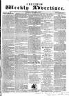 Chepstow Weekly Advertiser Saturday 19 December 1857 Page 1