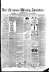 Chepstow Weekly Advertiser Saturday 07 March 1863 Page 1