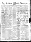 Chepstow Weekly Advertiser Saturday 17 August 1878 Page 1