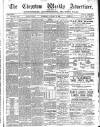 Chepstow Weekly Advertiser Saturday 09 January 1886 Page 1