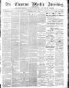 Chepstow Weekly Advertiser Saturday 11 June 1887 Page 1