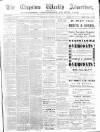 Chepstow Weekly Advertiser Saturday 22 October 1887 Page 1