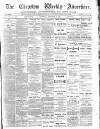 Chepstow Weekly Advertiser Saturday 08 December 1888 Page 1