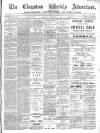 Chepstow Weekly Advertiser Saturday 01 February 1890 Page 1