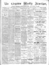 Chepstow Weekly Advertiser Saturday 01 March 1890 Page 1