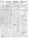 Chepstow Weekly Advertiser Saturday 10 May 1890 Page 1