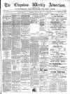 Chepstow Weekly Advertiser Saturday 31 May 1890 Page 1