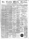 Chepstow Weekly Advertiser Saturday 23 August 1890 Page 1