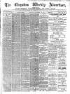 Chepstow Weekly Advertiser Saturday 13 September 1890 Page 1