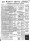Chepstow Weekly Advertiser Saturday 21 March 1891 Page 1