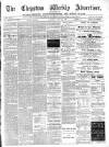 Chepstow Weekly Advertiser Saturday 23 May 1891 Page 1