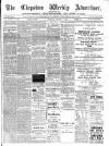Chepstow Weekly Advertiser Saturday 01 August 1891 Page 1