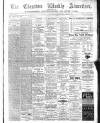 Chepstow Weekly Advertiser Saturday 07 November 1891 Page 1