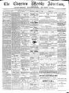 Chepstow Weekly Advertiser Saturday 05 March 1892 Page 1