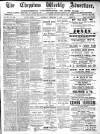Chepstow Weekly Advertiser Saturday 09 February 1895 Page 1