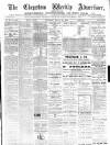 Chepstow Weekly Advertiser Saturday 31 August 1895 Page 1