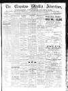 Chepstow Weekly Advertiser Saturday 05 December 1896 Page 1