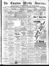 Chepstow Weekly Advertiser Saturday 12 March 1898 Page 1
