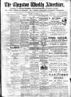 Chepstow Weekly Advertiser Saturday 12 November 1898 Page 1
