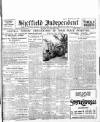 Sheffield Independent Monday 14 October 1918 Page 1