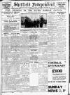 Sheffield Independent Saturday 30 August 1919 Page 1