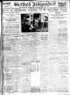 Sheffield Independent Wednesday 29 October 1919 Page 1
