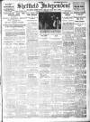 Sheffield Independent Tuesday 18 October 1921 Page 1