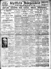 Sheffield Independent Tuesday 15 November 1921 Page 1