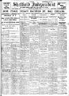 Sheffield Independent Monday 09 January 1922 Page 1