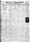 Sheffield Independent Wednesday 29 March 1922 Page 1