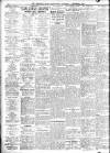 Sheffield Independent Saturday 09 September 1922 Page 4
