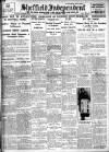 Sheffield Independent Friday 22 September 1922 Page 1