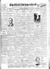 Sheffield Independent Thursday 12 September 1929 Page 1