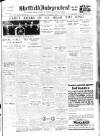 Sheffield Independent Wednesday 22 January 1930 Page 1